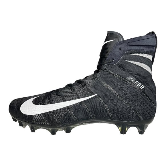 Nike Vapor Untouchable 3 Elite Black Cleats AO3006-010 Men's Size 10 - Picture 1 of 7